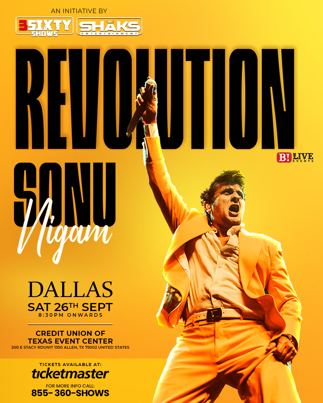 REVOLUTION-SONU-Nigam-Dallas